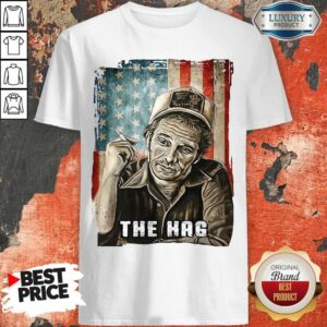 Hot The Hag Smoking American Flag Independence Day Shirt