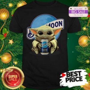 Official Sunday Baby Yoda Hug Blue Moon Star Wars Shirt