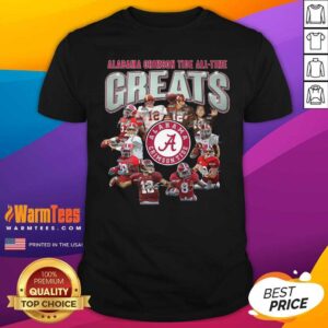 Good Alabama Crimson Tide All Time Greats Signatures Shirt