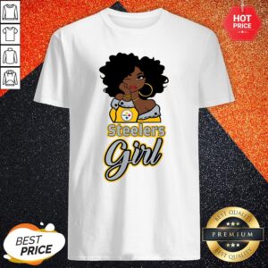 Vip Black Girl Pittsburgh Steelers Girl Shirt