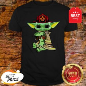 Official Baby Yoda Tattoo Fireman Shirt