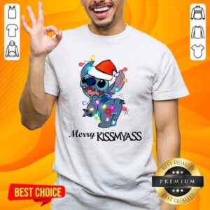 Pretty Stitch Merry Kissmyass Shirt