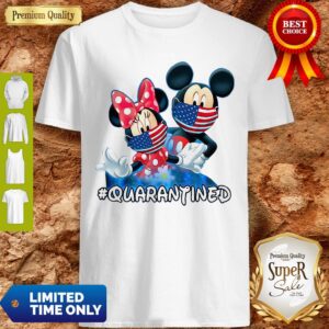 Nice Mickey And Minnie Quarantined Shirt