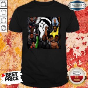 Awesome Black Panther Appreciation 2020 Strong Hand Shirt