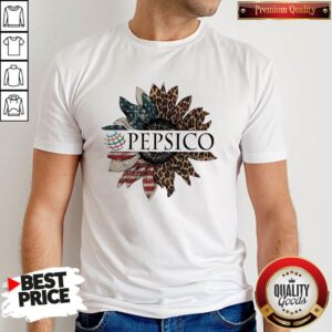Awesome Pepsico The 4th Of July Sunflower American Flag Shirt