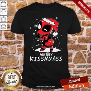 Original Santa Deadpool Merry Kiss My Ass Christmas Shirt