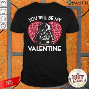 Happy You Will Be My Valentine Star Wars The Mandalorian Heart shirt