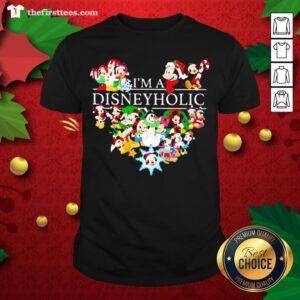Colorful I’m A Disney Holic Heart Mickey Mouse Shirt