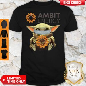 Awesome Baby Yoda Hug Ambit Energy Mask T-Shirt