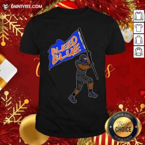 Premium Bs Bleed Blue Shirt