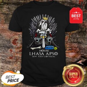 Official House Lhasa Apso Shit Just Got Real Shirt