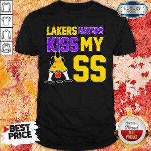 Funny Kobe Lakers Haters Kiss My ASS Shirt