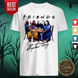 Stephen King Is Still Underrated Friends Signature Halloween Shirt