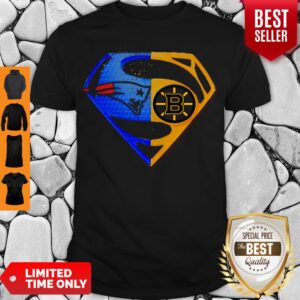 Premium Superhero New England Patriots And Boston Bruins Diamond Shirt