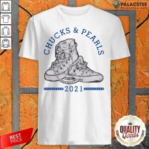 Original Chucks And Pearls Shirt Matching Mom Daughter Shirt