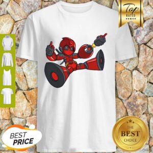 Megaman Deadpool Capcom And Marvel Mashup Shirt