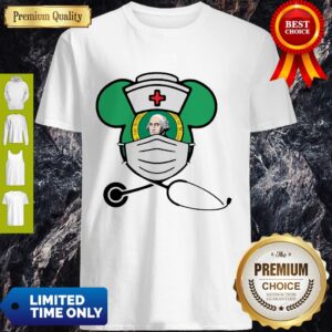 Mickey Nurse Face Mask George Washington Shirt