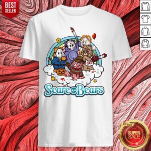 Horror Movie Characters Scare Bears Halloween Shirt