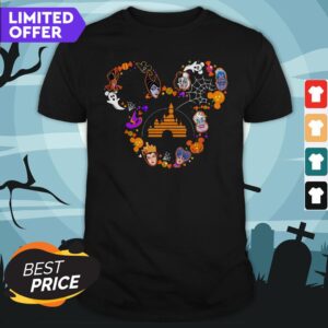 Mickey Mouse Head Disneyland Halloween Shirt