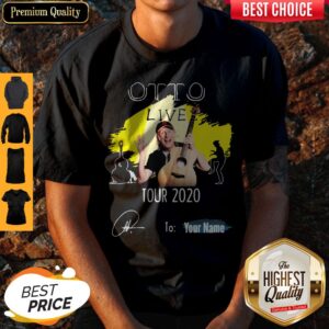 Otto Flimm Guitar Live Tour 2020 To Your Name Signatures Shirt