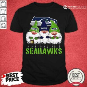 Nice Gnomies Seattle Seahawks Christmas Shirt