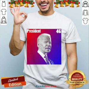 Nice President 46 Joe Biden American Solarized Superman Shirt