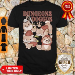 Pretty Dungeons & Dragons Dungeons Doggos Shirt