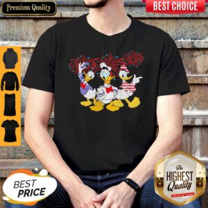 Top Donald Duck Happy The 4th Of July America Shirt