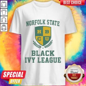 Norfolk State HBCU Black Ivy League Halloween Shirt
