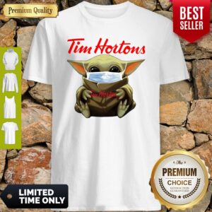 Star Wars Baby Yoda Hug Tim Hortons Mask Covid 19 Shirt