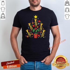 Nice Trumpet Merry Christmas Shirt