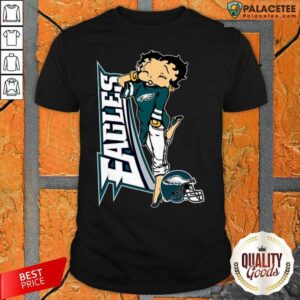 Official Betty Boop Philadelphia Eagles Football Shirt
