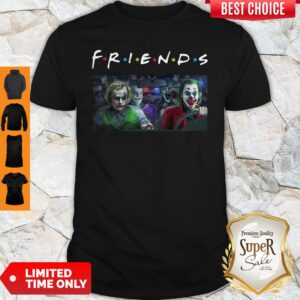 Friends Tv Show Versions Of Joker Team Driving Car Shirt