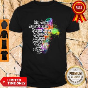 Official Way Maker Miracle Worker Shirt