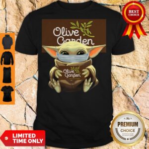 Top Baby Yoda Mask Hug Olive Garden shirt