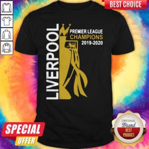 Official Liverpool Premier League Champions 2020 Signatures Shirt