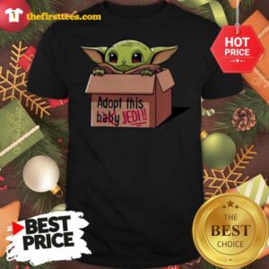 The mandalorian Adopt This Baby Jedi Shirt