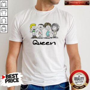 Premium Nice Queen Band Peanuts Snoopy And Friends Shirt