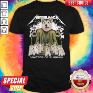 Husky Metallica Master Of Puppies Shirt