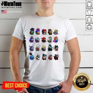 Perfect Among Us X League Of Legends Games Shirt