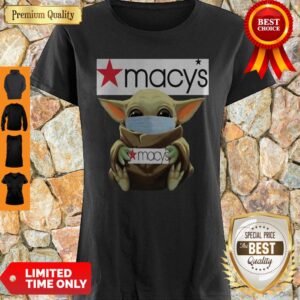 Original Baby Yoda Face Mask Hug Macys Shirt