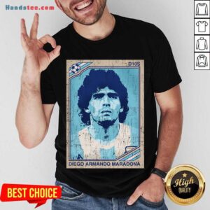 Funny Diego Armando Maradona - 10 Forever Shirt