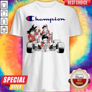 Cute Dragon Ball One Car Champion Shirt