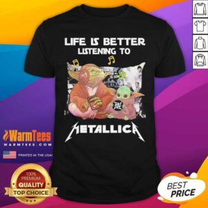 Good Yoda Life Is Better Listening To Bon Jovi Shirt