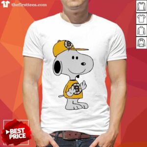 Funny Snoopy Boston Bruins NHL Middle Fingers Fuck You Shirt