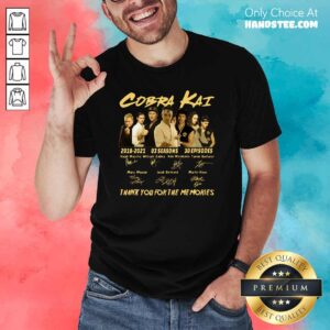 Official Cobra Kai Seasons 30 Episodes Shirt