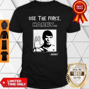 Official Use The Force Harry Gandalf Shirt