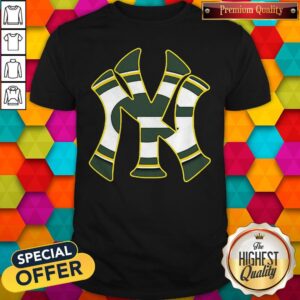 Official New York Yankees And Green Bay Packers Shirt
