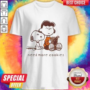 Lucy Van Pelt Snoopy Need More Cookies Shirt