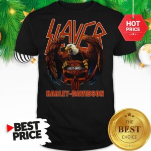 Official Top Eagle Slayer Harley Davidson Shirt